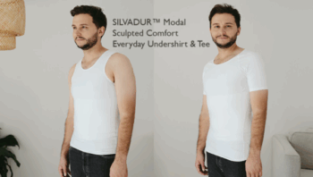 SILVADUR™ Modal Sculpted Comfort Everyday Undershirt & Tee