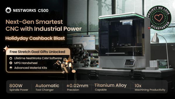 NestWorks C500 – Next-Gen Smartest CNC with Industrial Power