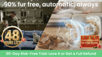 Tired of Endless Cat Fur Vacuuming? Meet PawSwing Neo