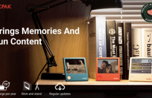 PICPAK: A mini e-ink album brings memories and fun content