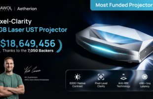 AWOL Vision Aetherion: Pixel-Clarity RGB Laser UST Projector