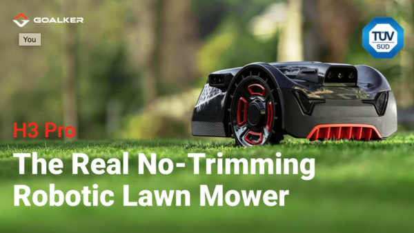 Goalker H3 Pro: The Real No-Trimming Robotic Lawn Mower